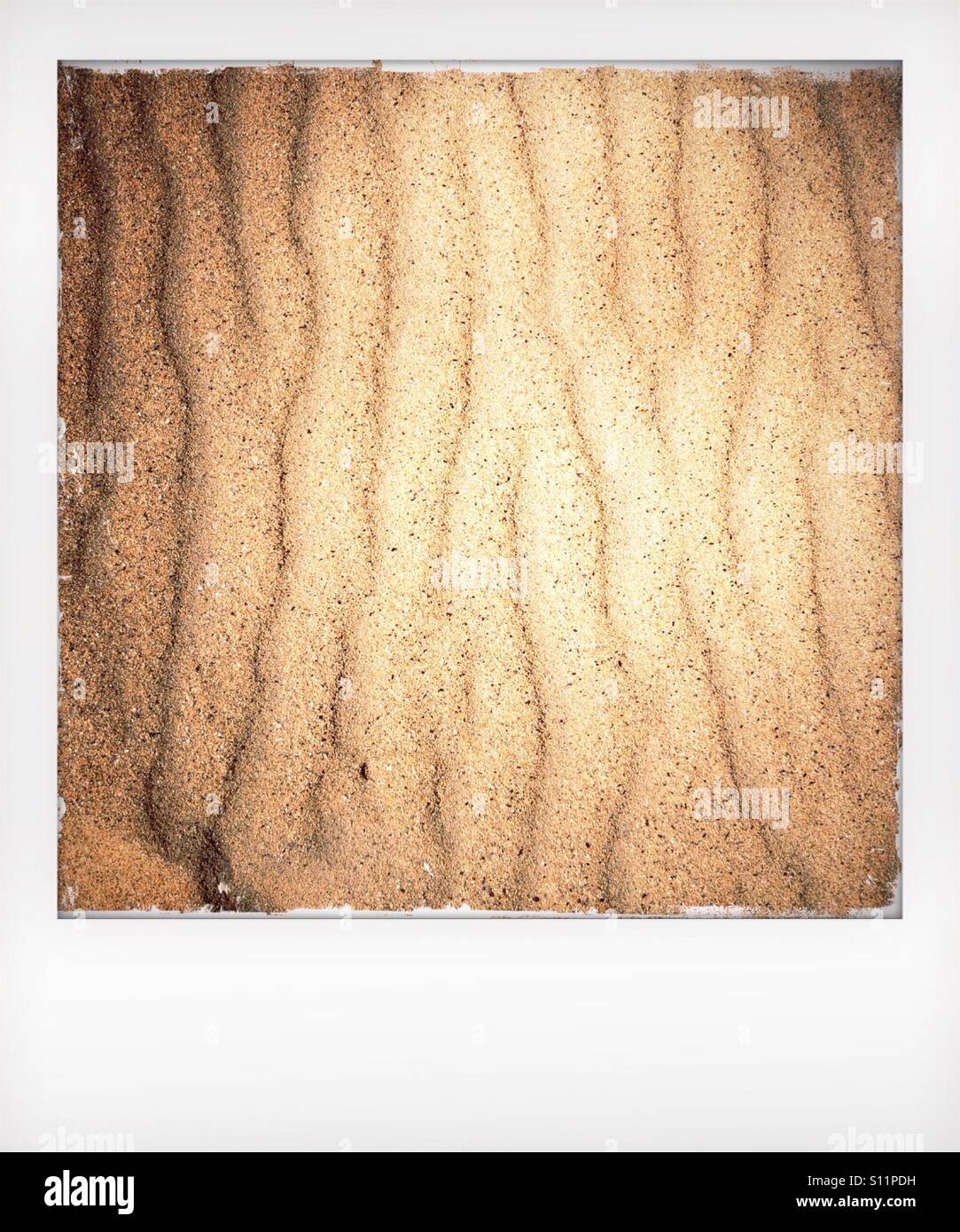 Ondulations de sable - Image de stock capturée avec un smartphone