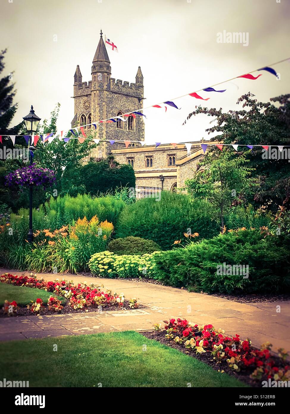 Dans l'Église Vieille Amersham, Angleterre Banque D'Images