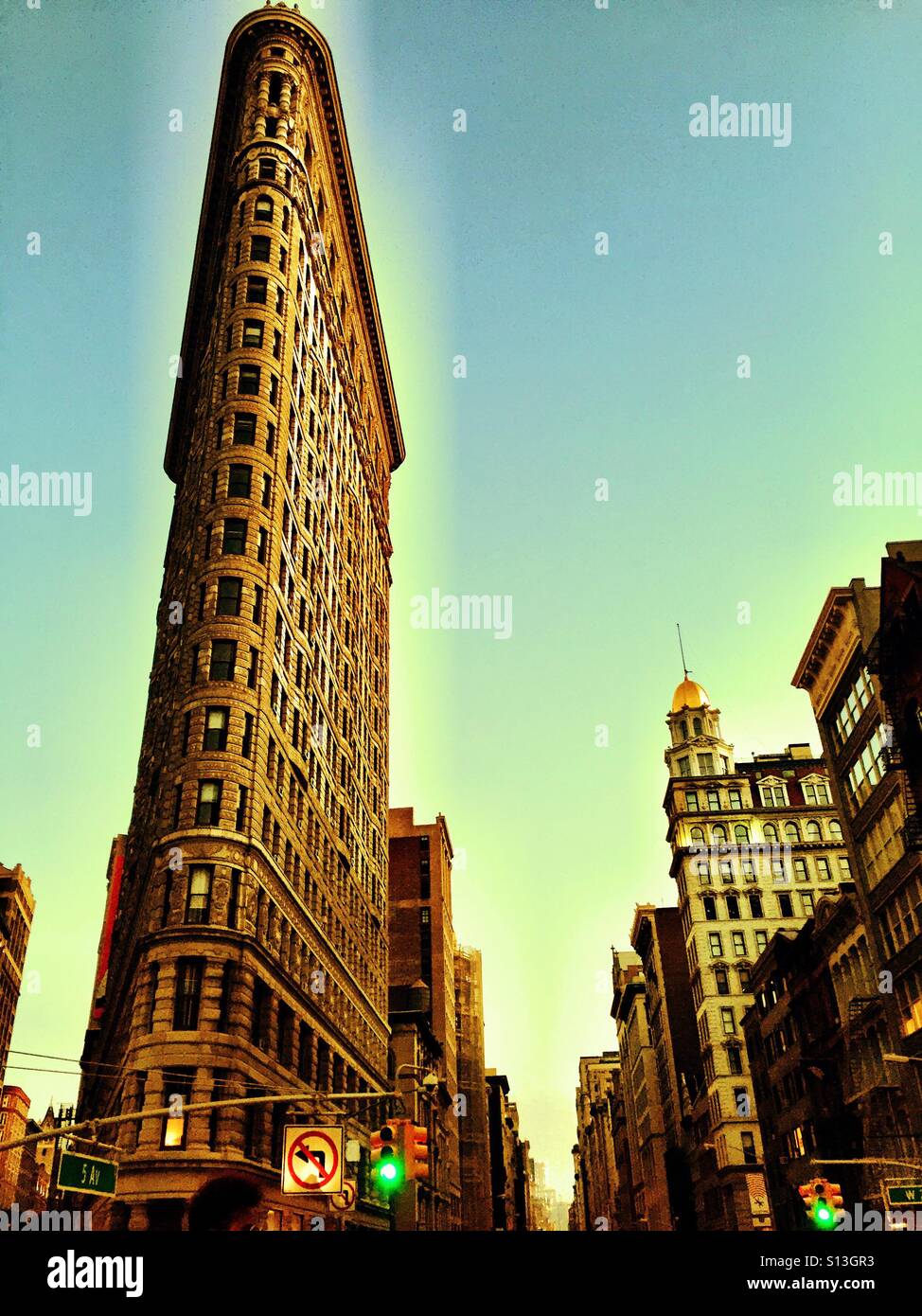 Flatiron building Banque D'Images