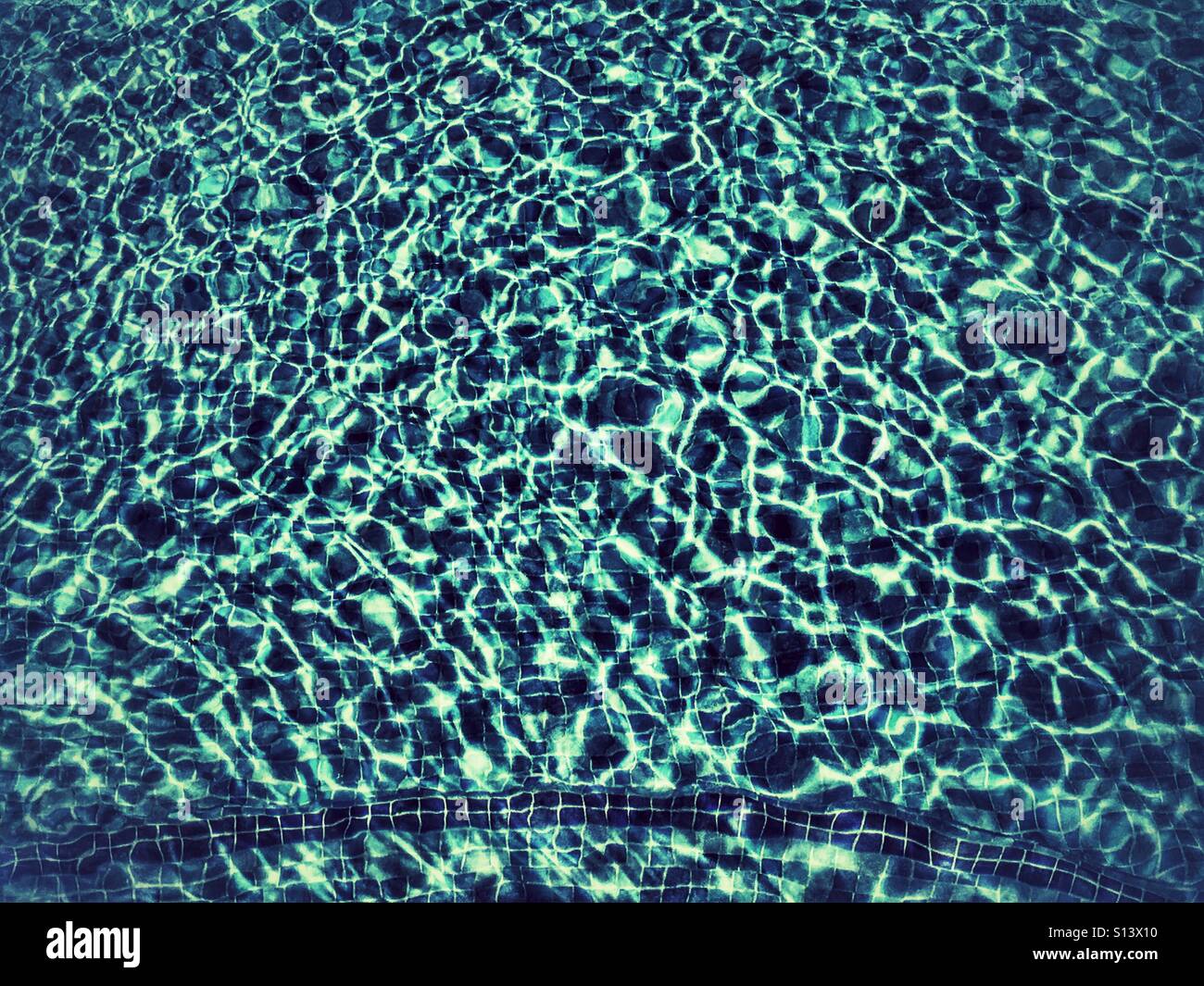 Piscine - Image de stock capturée avec un smartphone