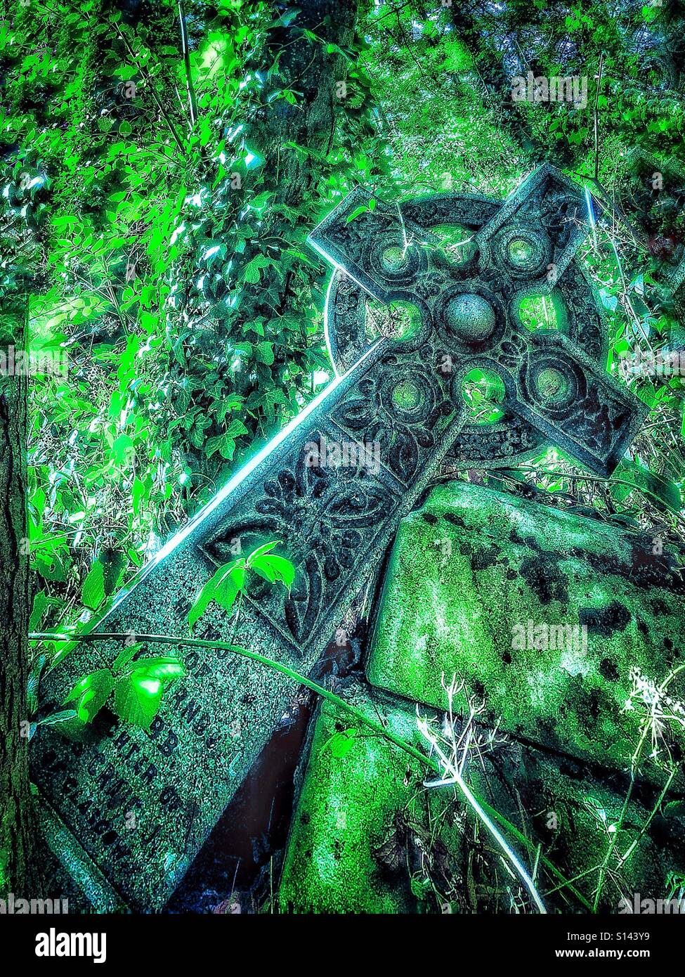 Croix celtique - Image de stock capturée avec un smartphone
