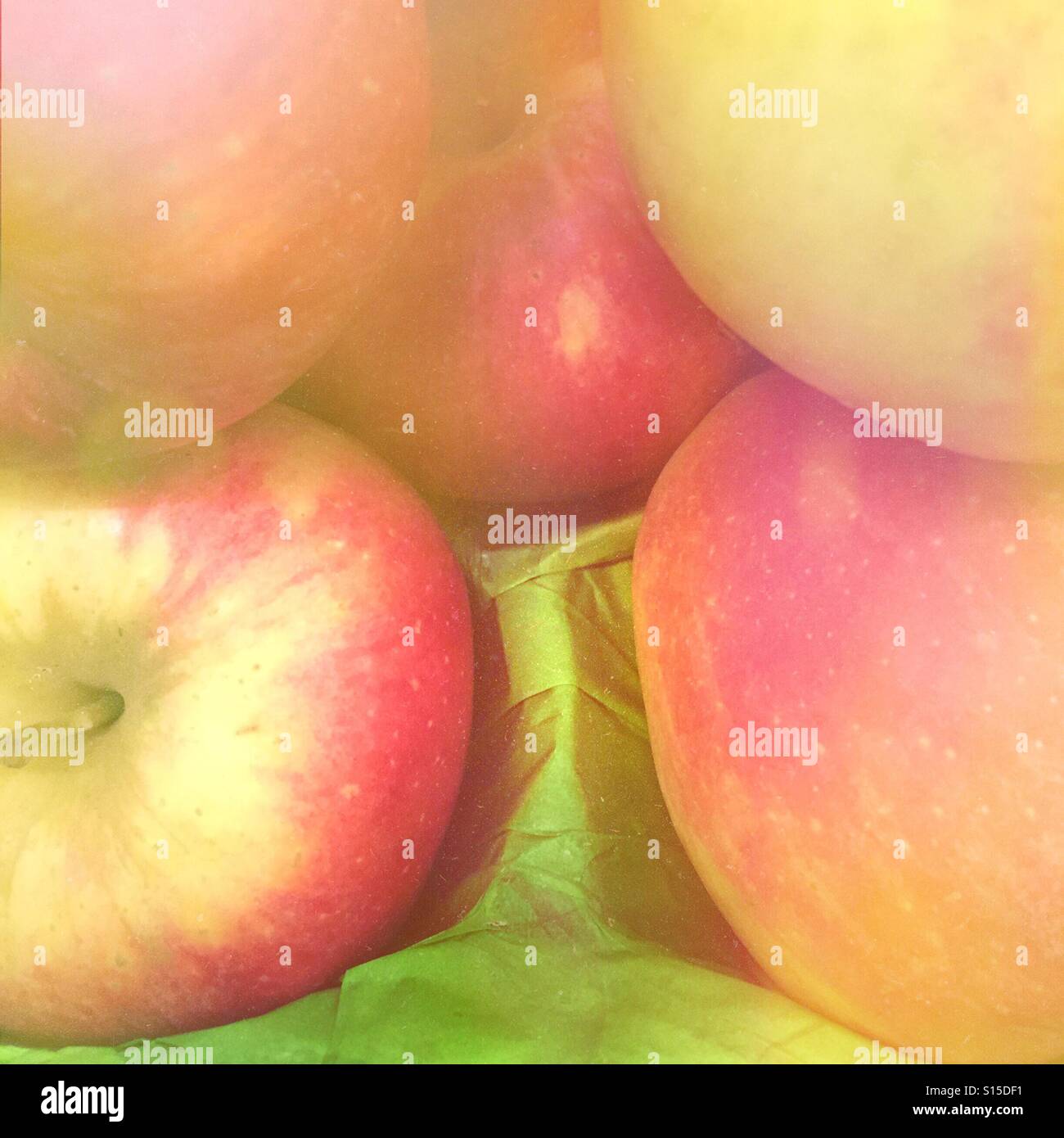 Pommes - Image de stock capturée avec un smartphone