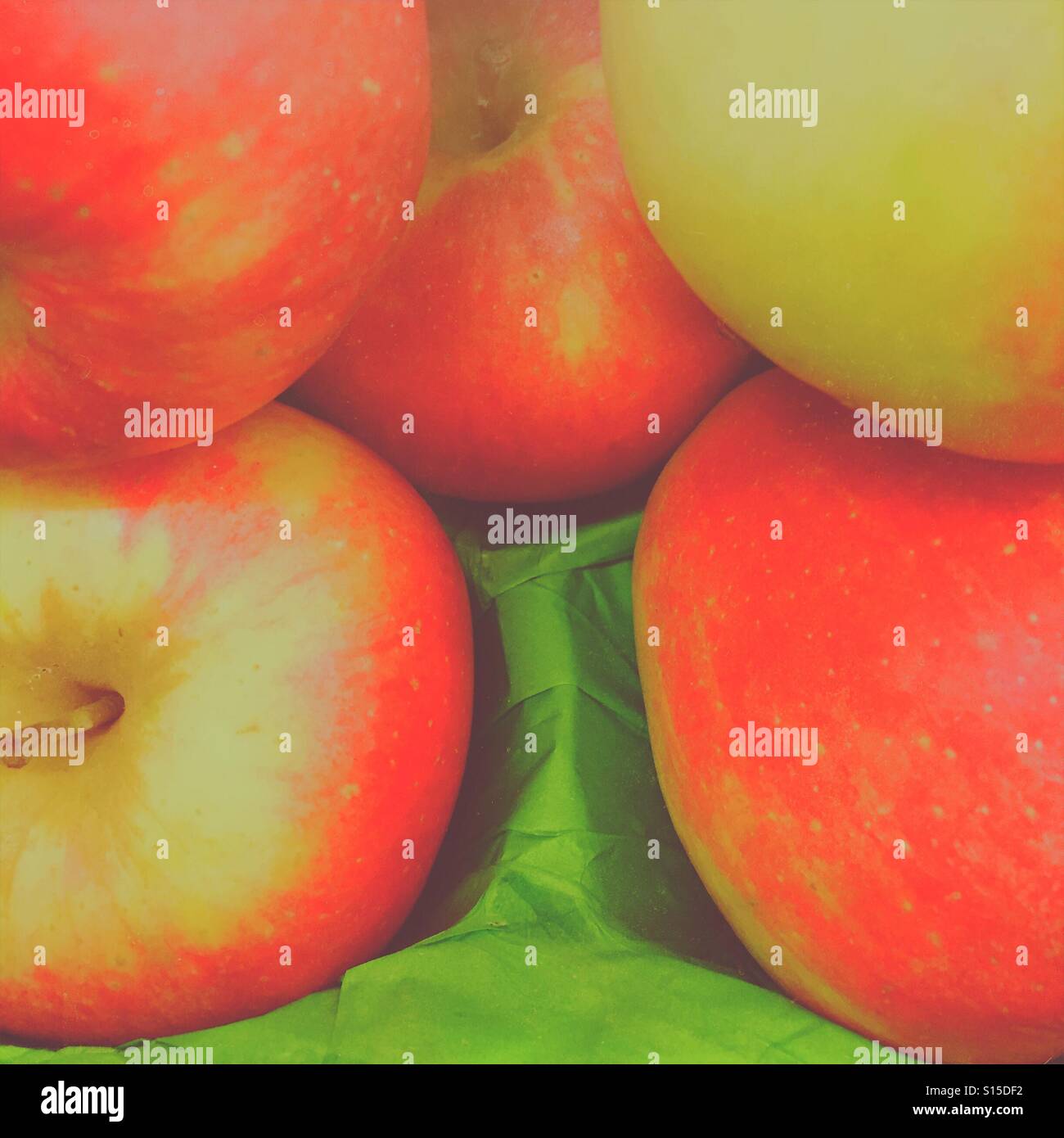 Pommes - Image de stock capturée avec un smartphone