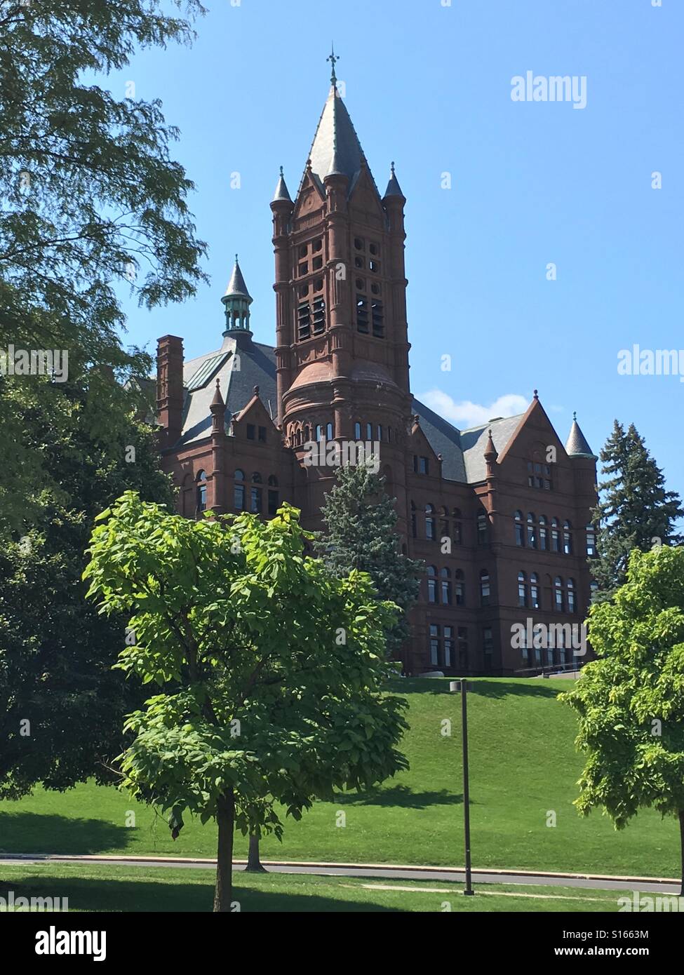 L'Université de Syracuse, Syracuse, New York, USA Banque D'Images