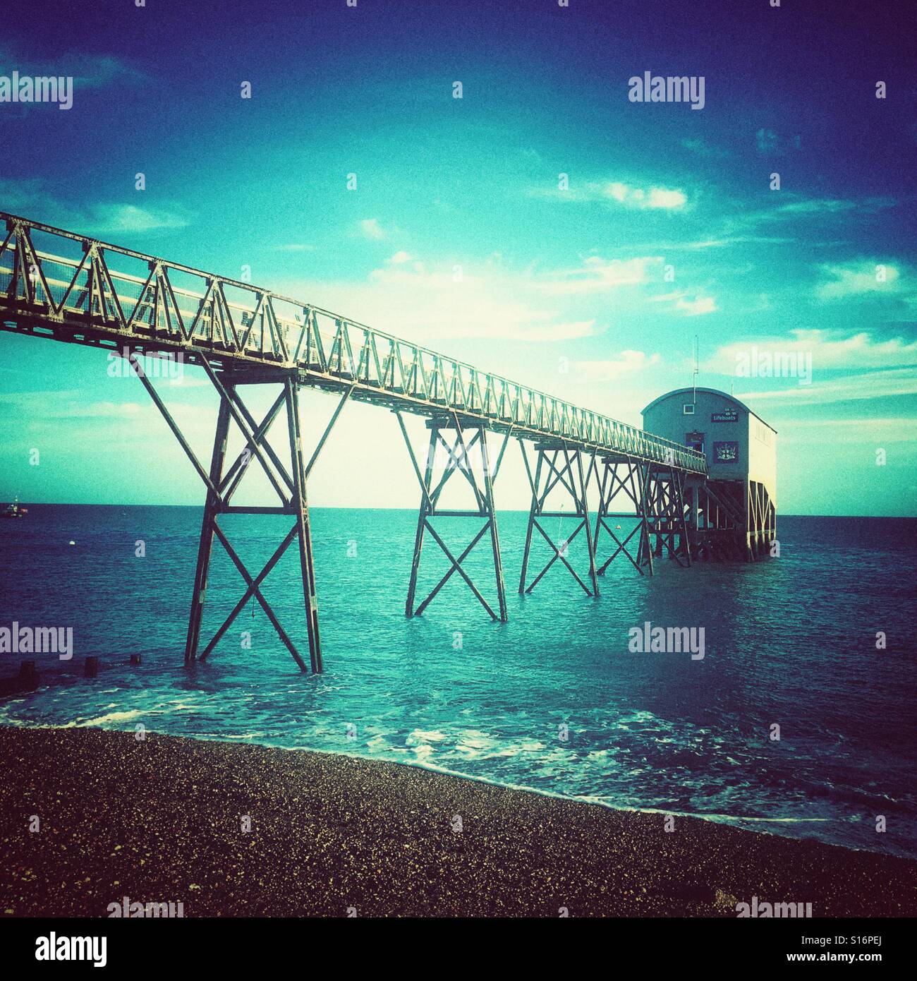 Station de Sauvetage Selsey, West Sussex, UK - Image de stock capturée avec un smartphone
