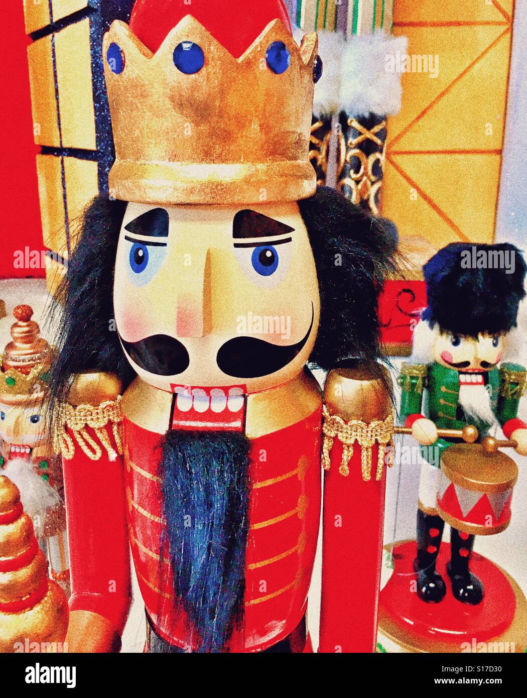 Toy Soldiers de Noël - Image de stock capturée avec un smartphone