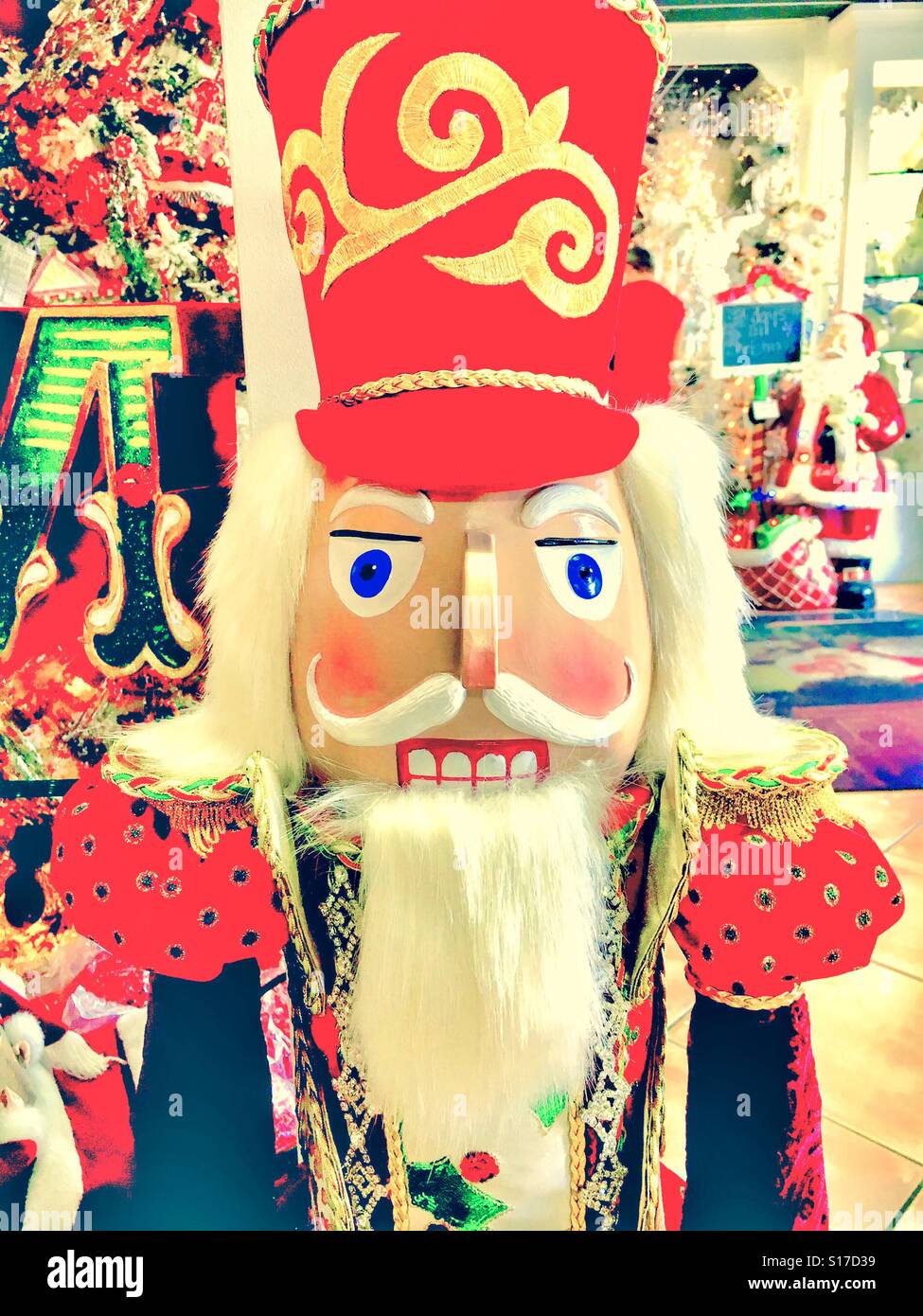 Toy Soldier Noël - Image de stock capturée avec un smartphone