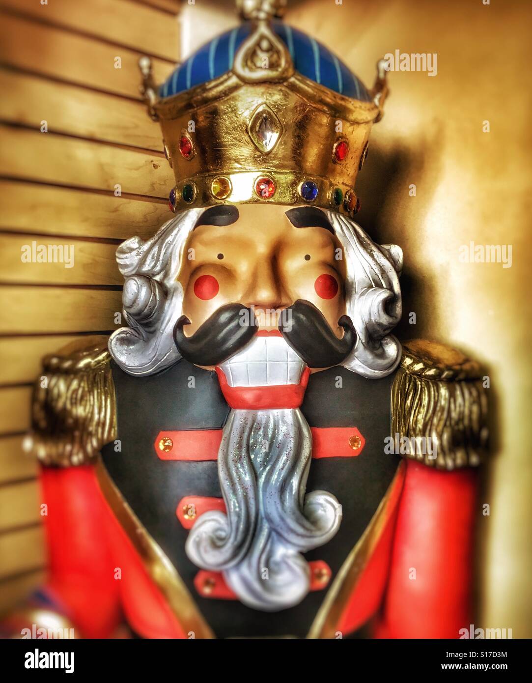 Jouet de Noël roi soldat - Image de stock capturée avec un smartphone