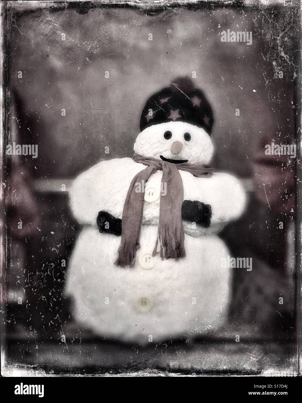 Jour D'hiver : Bonhomme De Neige Et Neige - Femme, Illustration de