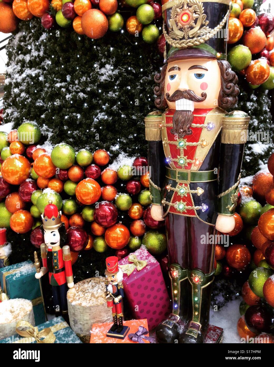 Décorations de Noël - Image de stock capturée avec un smartphone