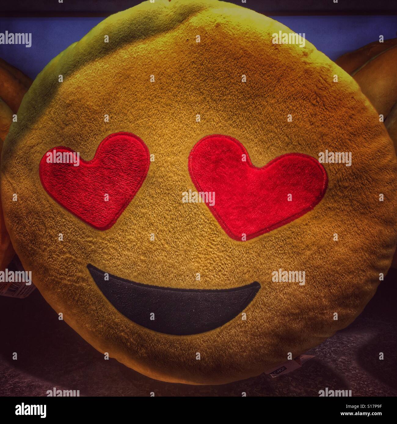Emoji. Amour Banque D'Images