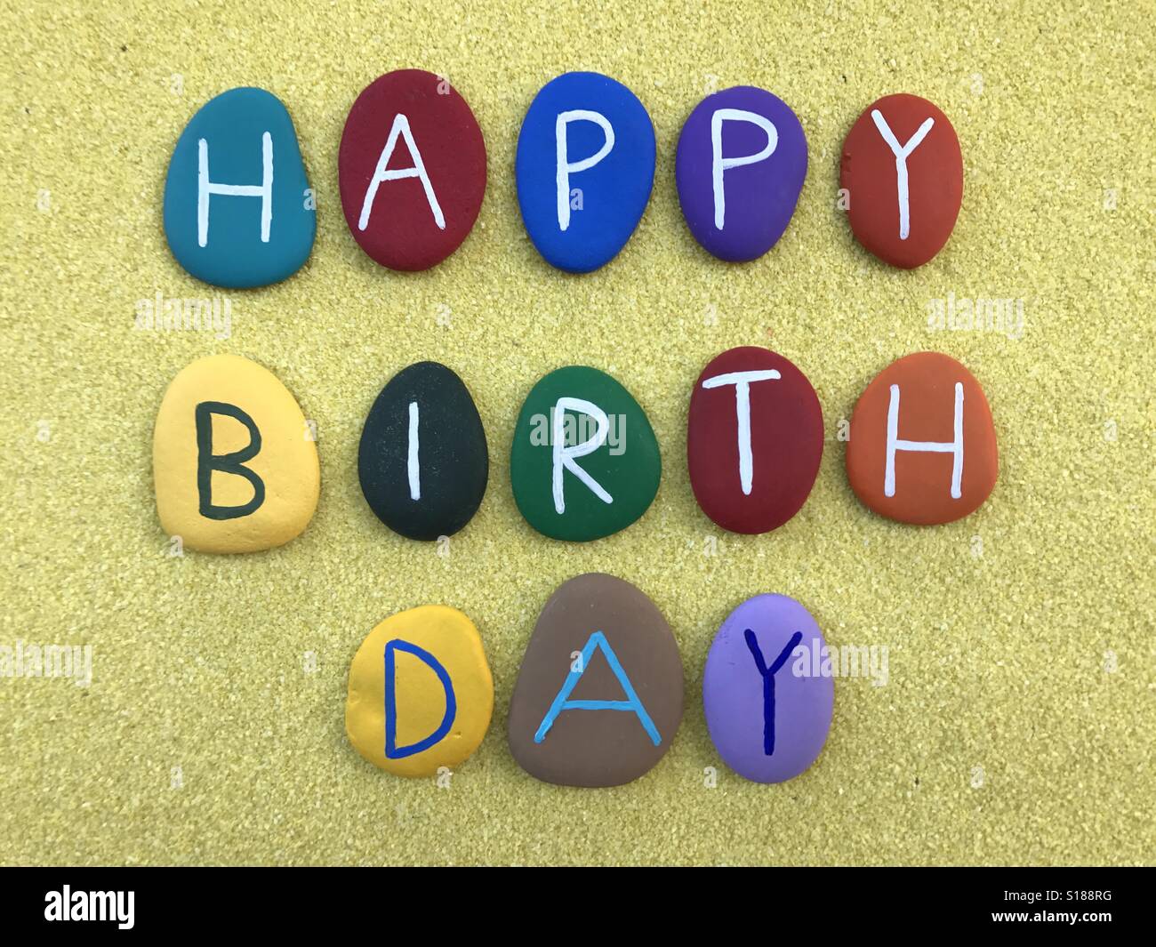 Happy Birthday Colored Stone Letters Banque D Image Et Photos Alamy Happy Birthday Colored Stone Letters Banque D Image Et Photos Alamy