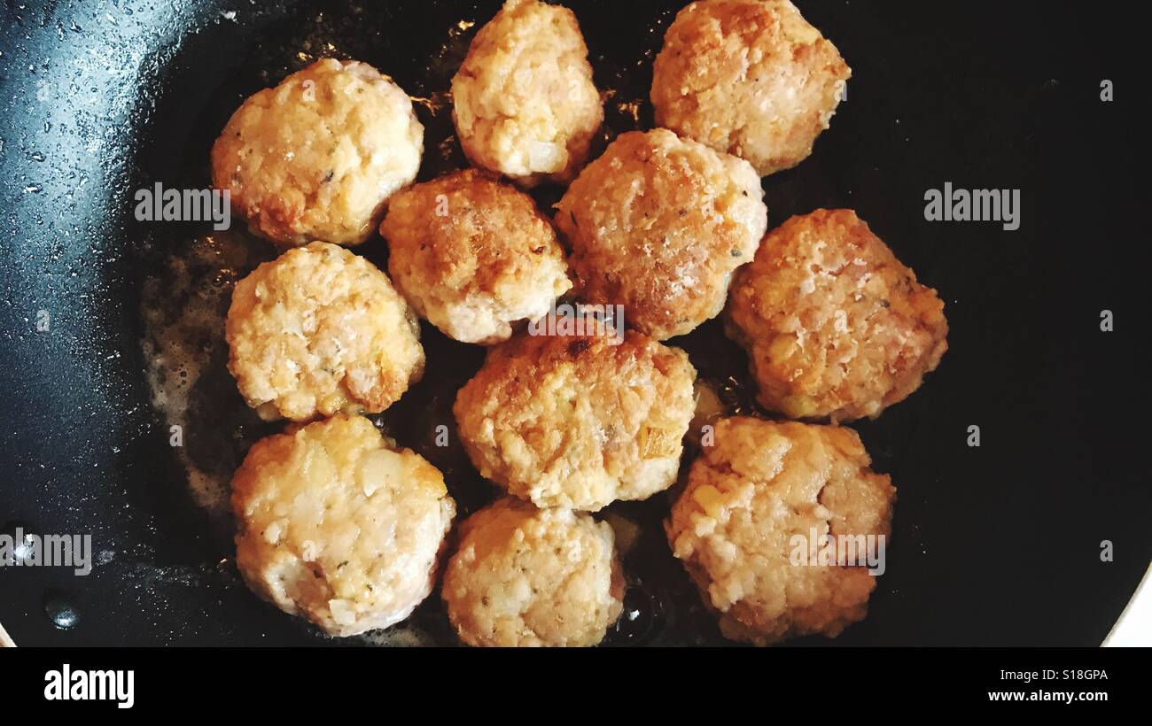 Boulettes de viande - Image de stock capturée avec un smartphone