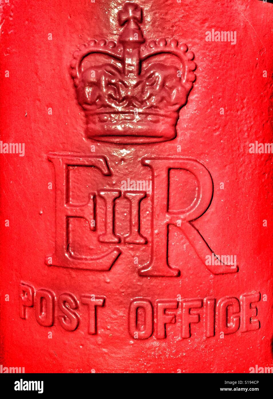 Bureau de poste Post Box - Image de stock capturée avec un smartphone
