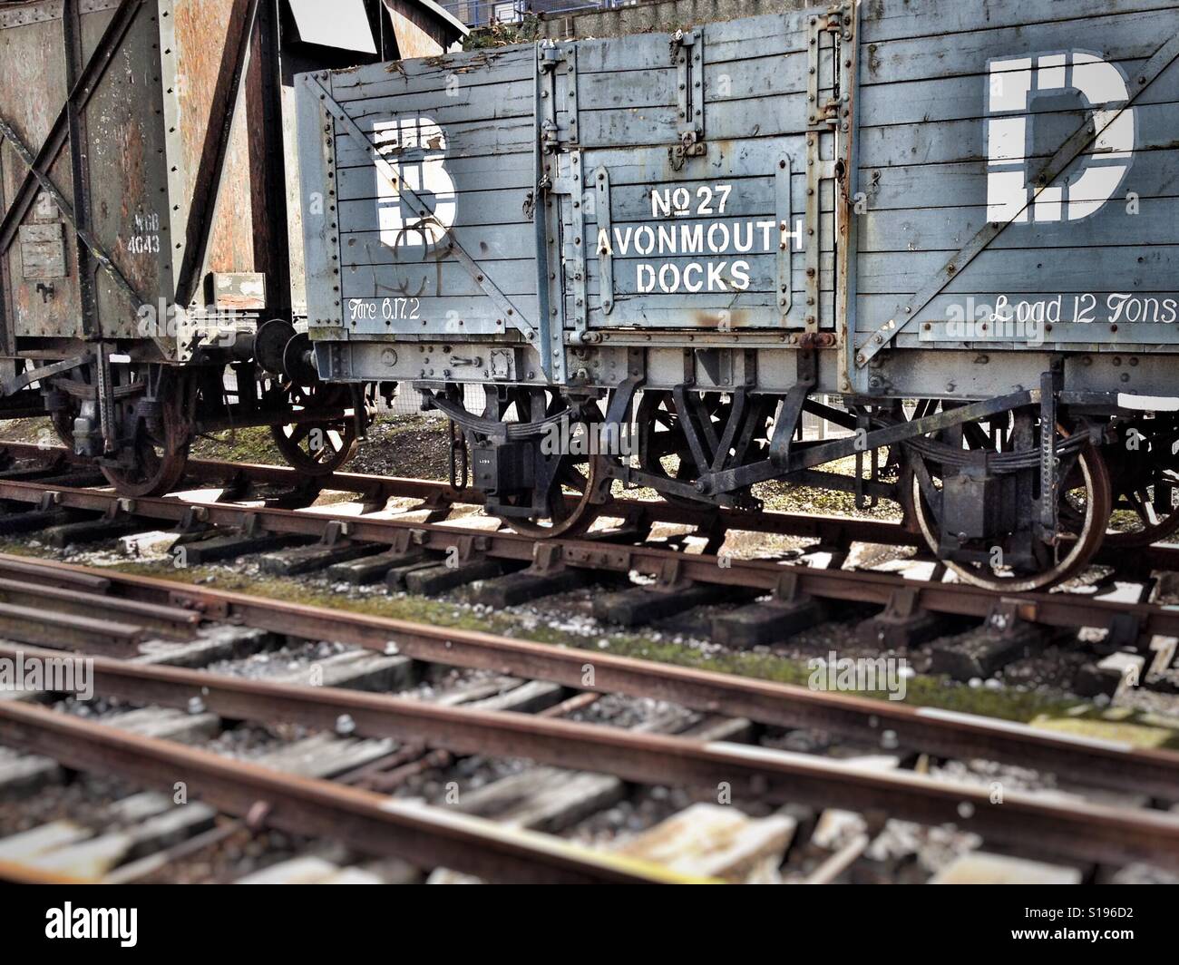 Voies de garage - Image de stock capturée avec un smartphone