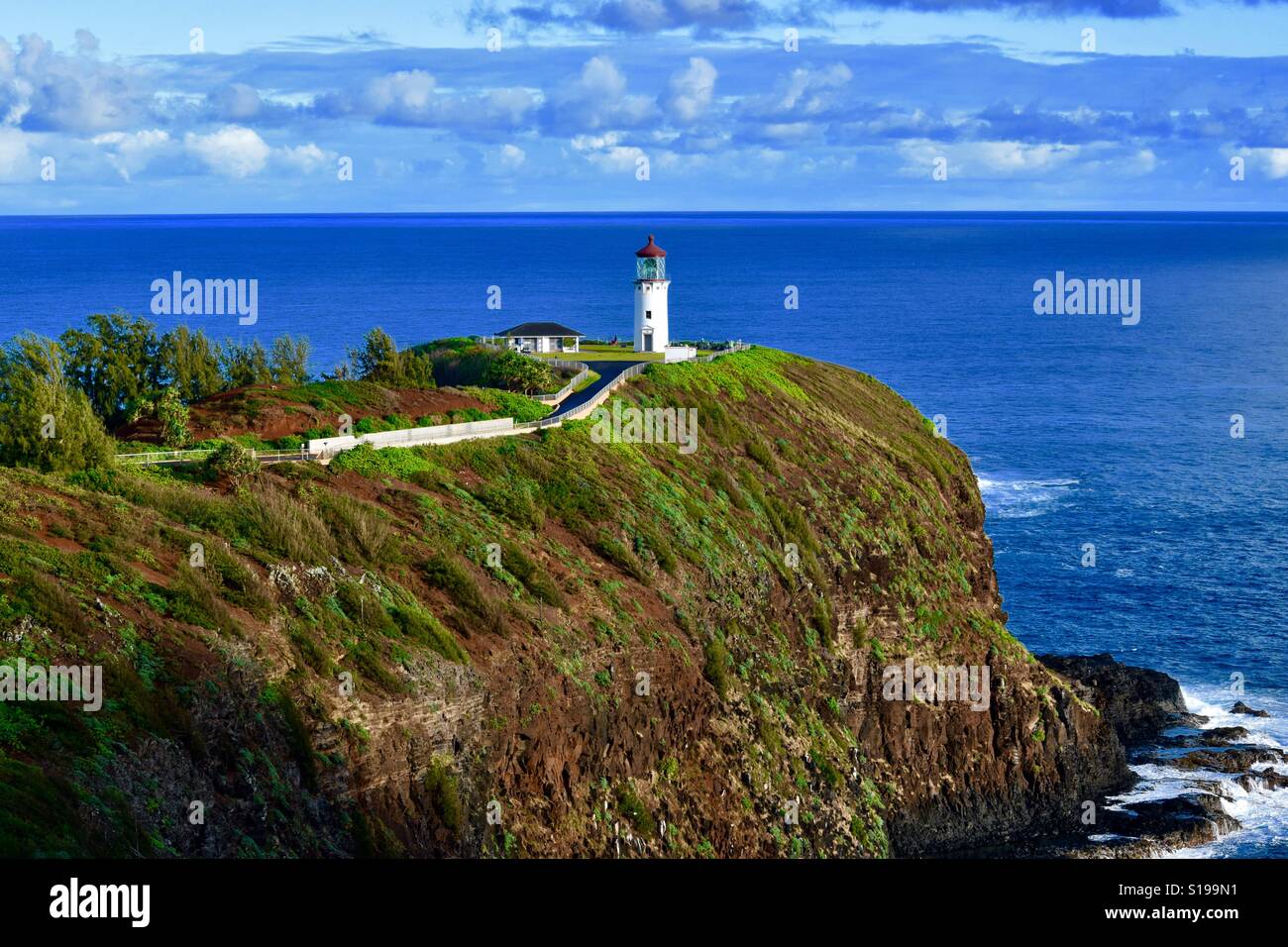 Phare sur Kauai - Image de stock capturée avec un smartphone