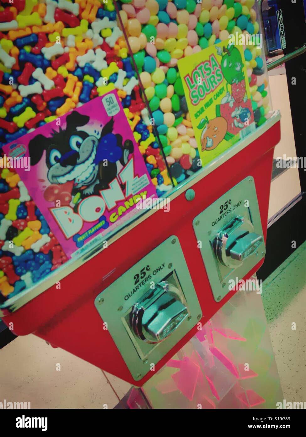 Machines de Candy Banque D'Images