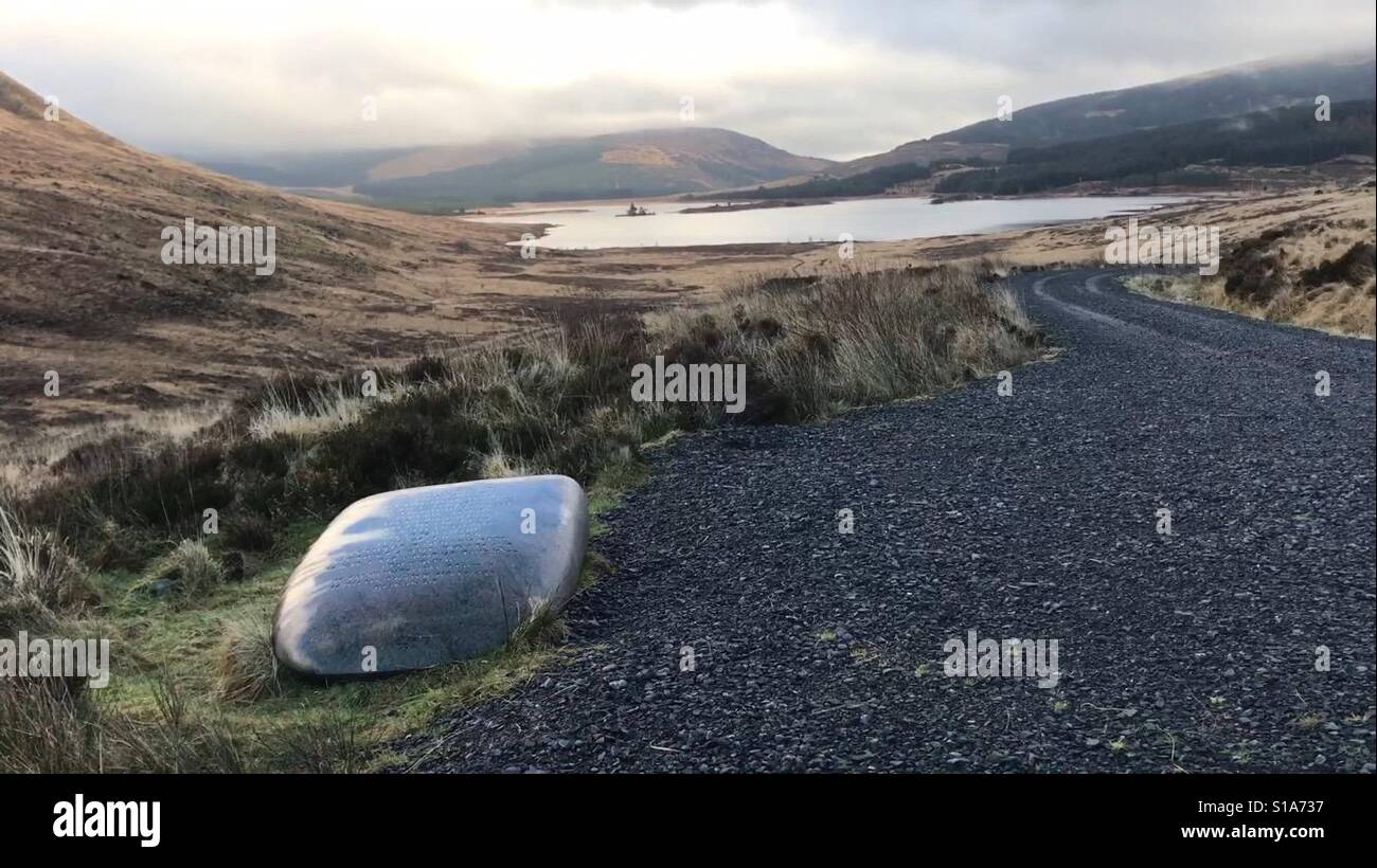 Loch Dee, Galloway Forest Park en Ecosse. Banque D'Images