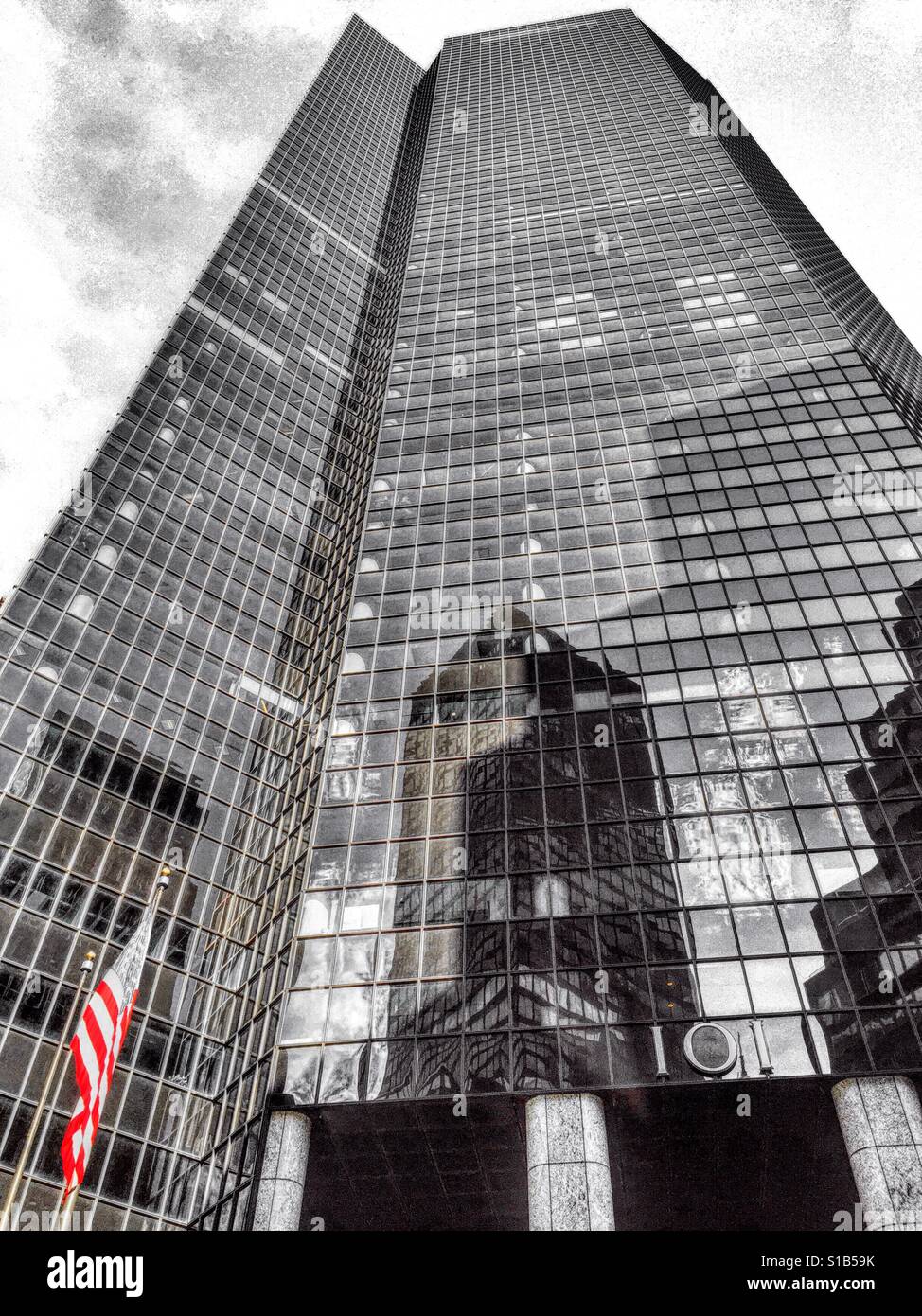 Le bâtiment Kalikow, 101 Park Ave., NEW YORK, USA. - Image de stock capturée avec un smartphone