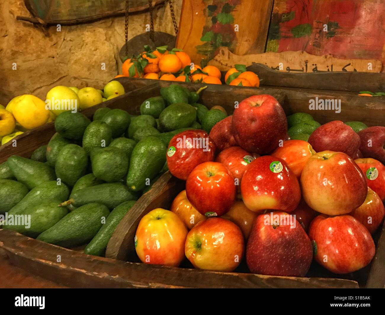 Fruits frais et sain - Image de stock capturée avec un smartphone