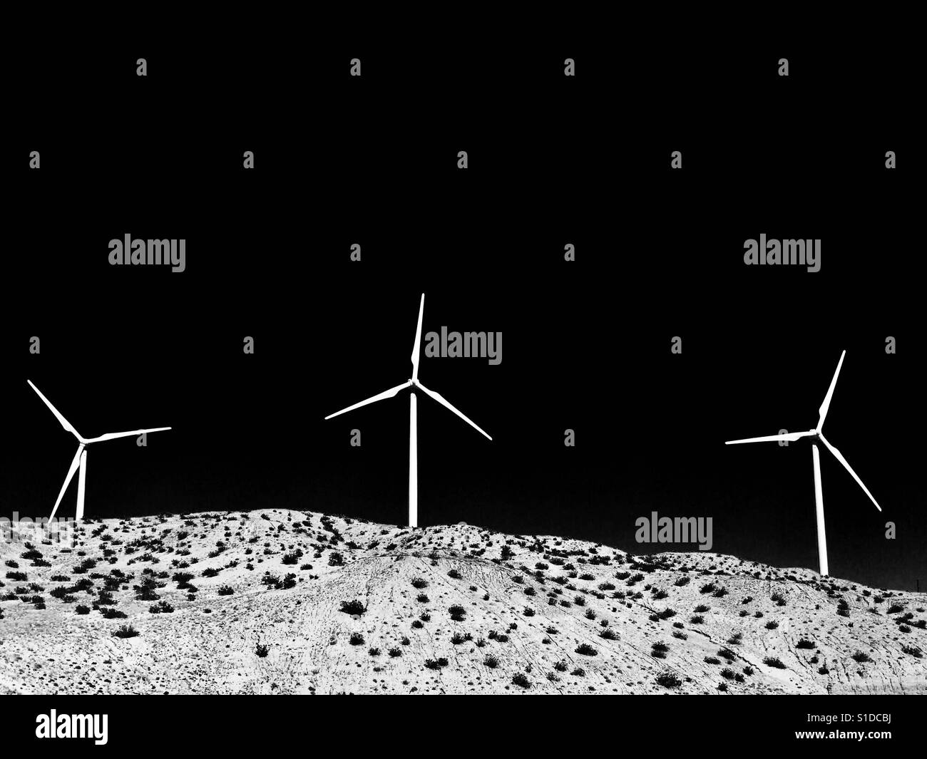 Éoliennes Banque D'Images