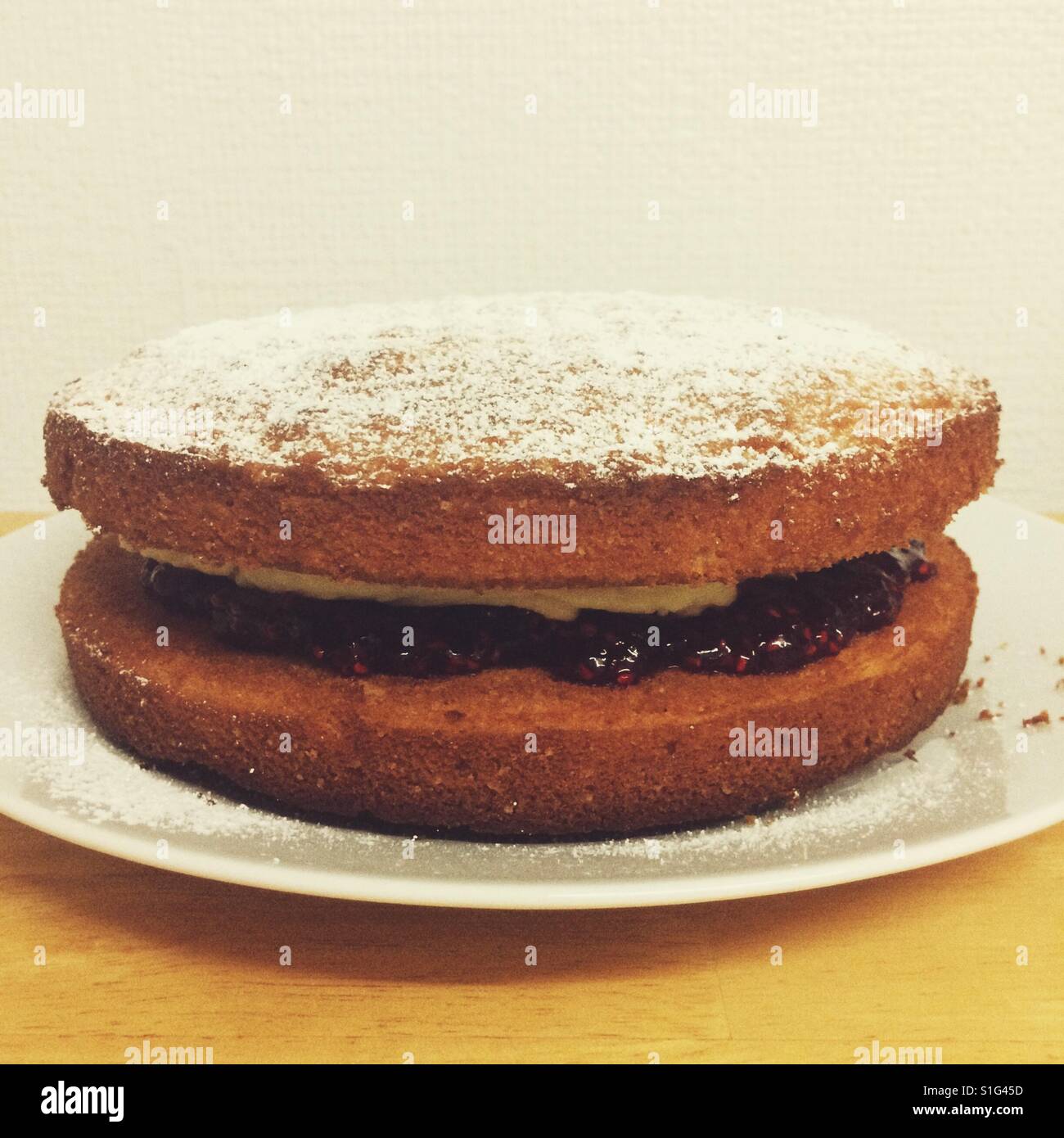 Gâteau fait maison Banque D'Images