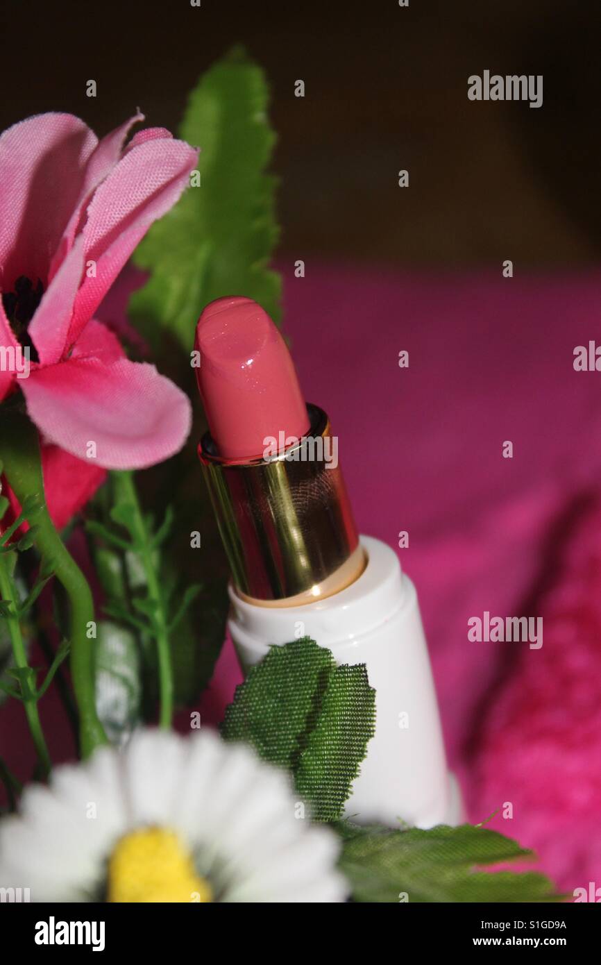 Lèvres roses Banque de photographies et d'images à haute résolution - Alamy