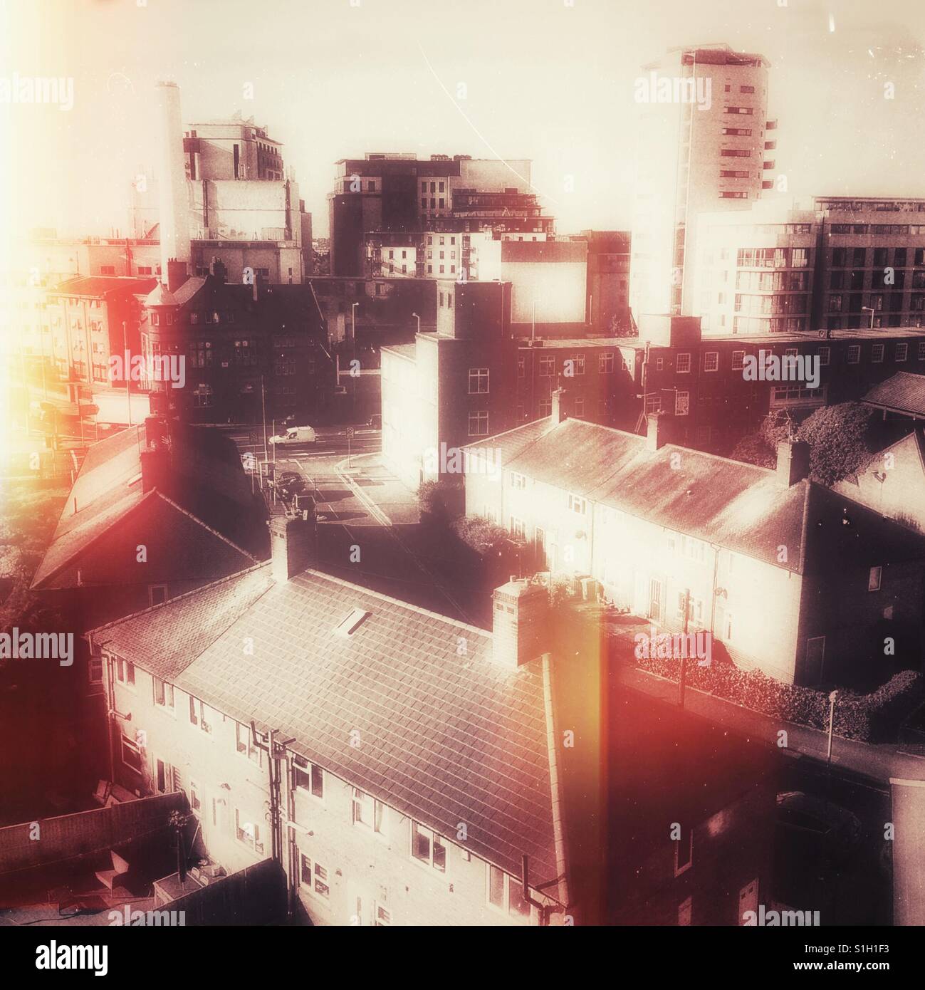 Lueur urbain - Image de stock capturée avec un smartphone