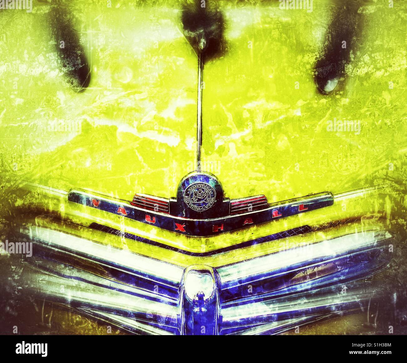 Vauxhall Velox classic car Banque D'Images