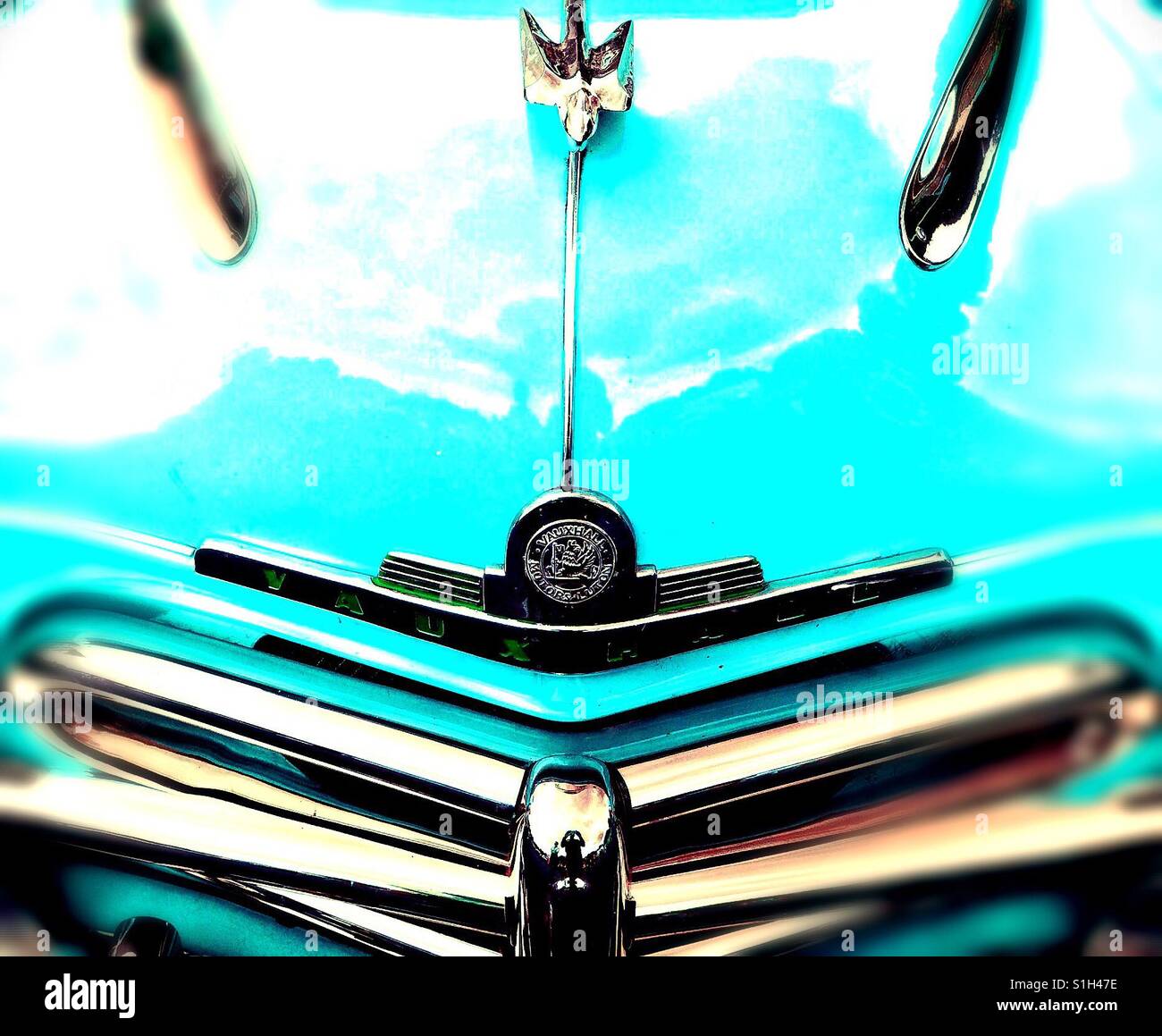 Classic 1950 Vauxhall Velox Banque D'Images