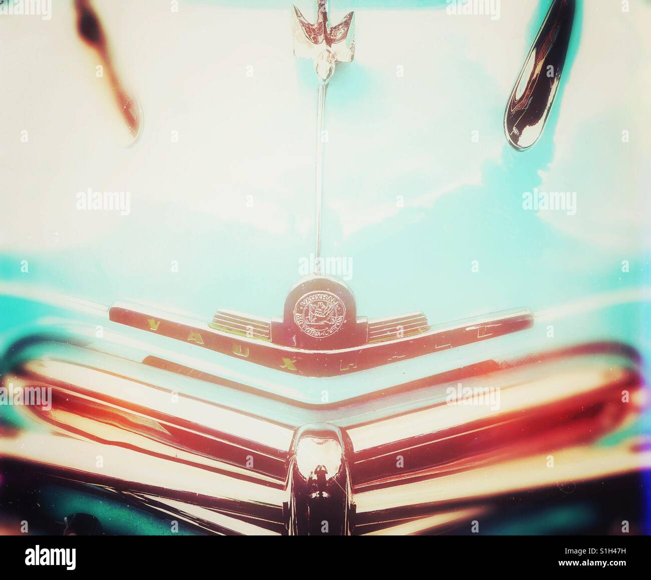 Classic 1950 Vauxhall Velox Banque D'Images