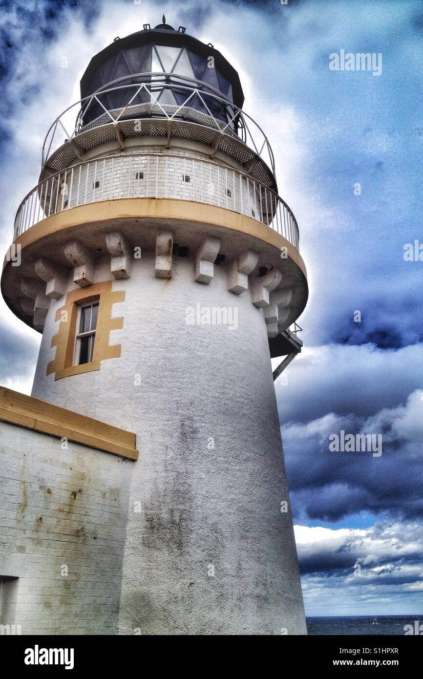 Todhead lighthouse - Image de stock capturée avec un smartphone