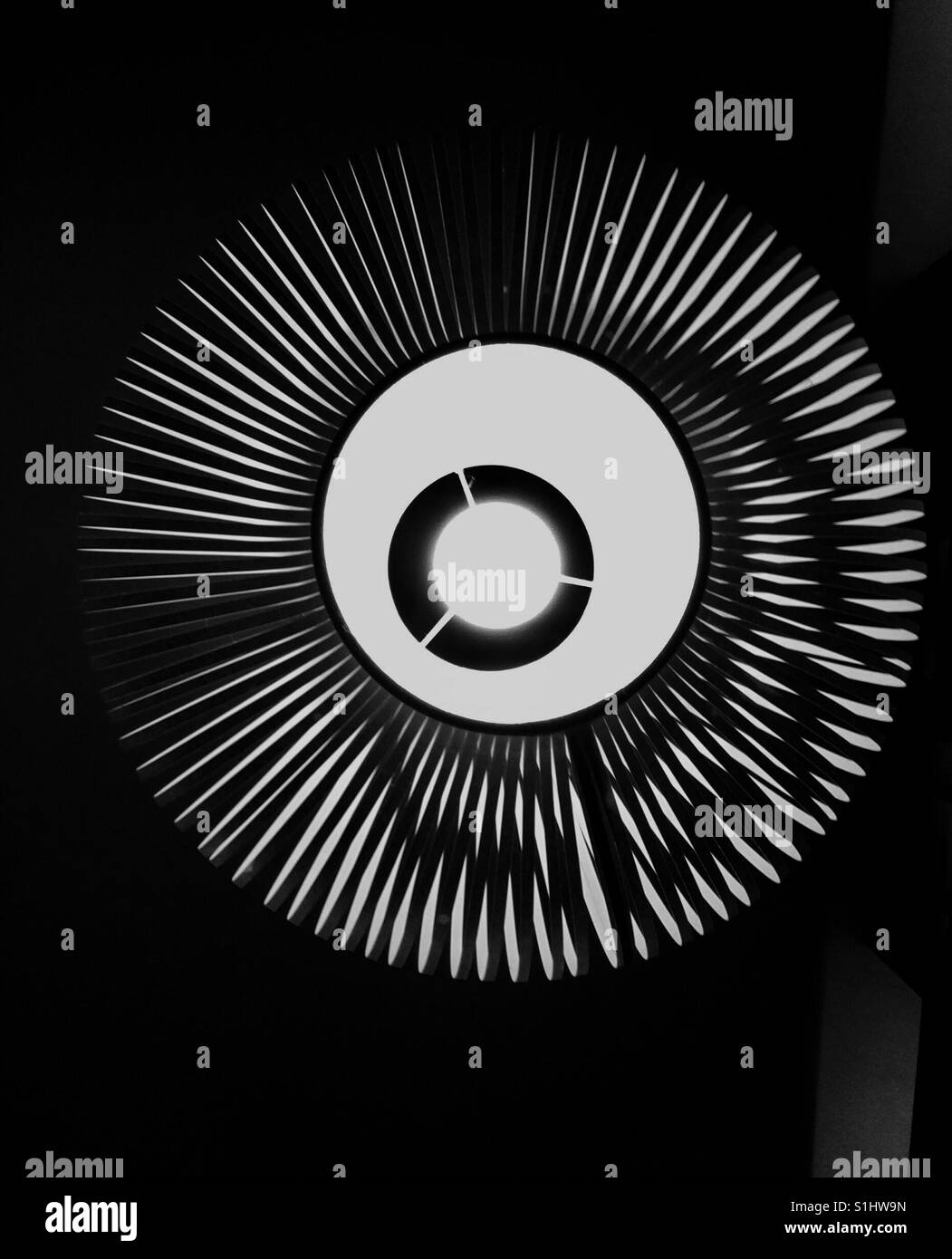 Lumière et abat-jour Banque D'Images