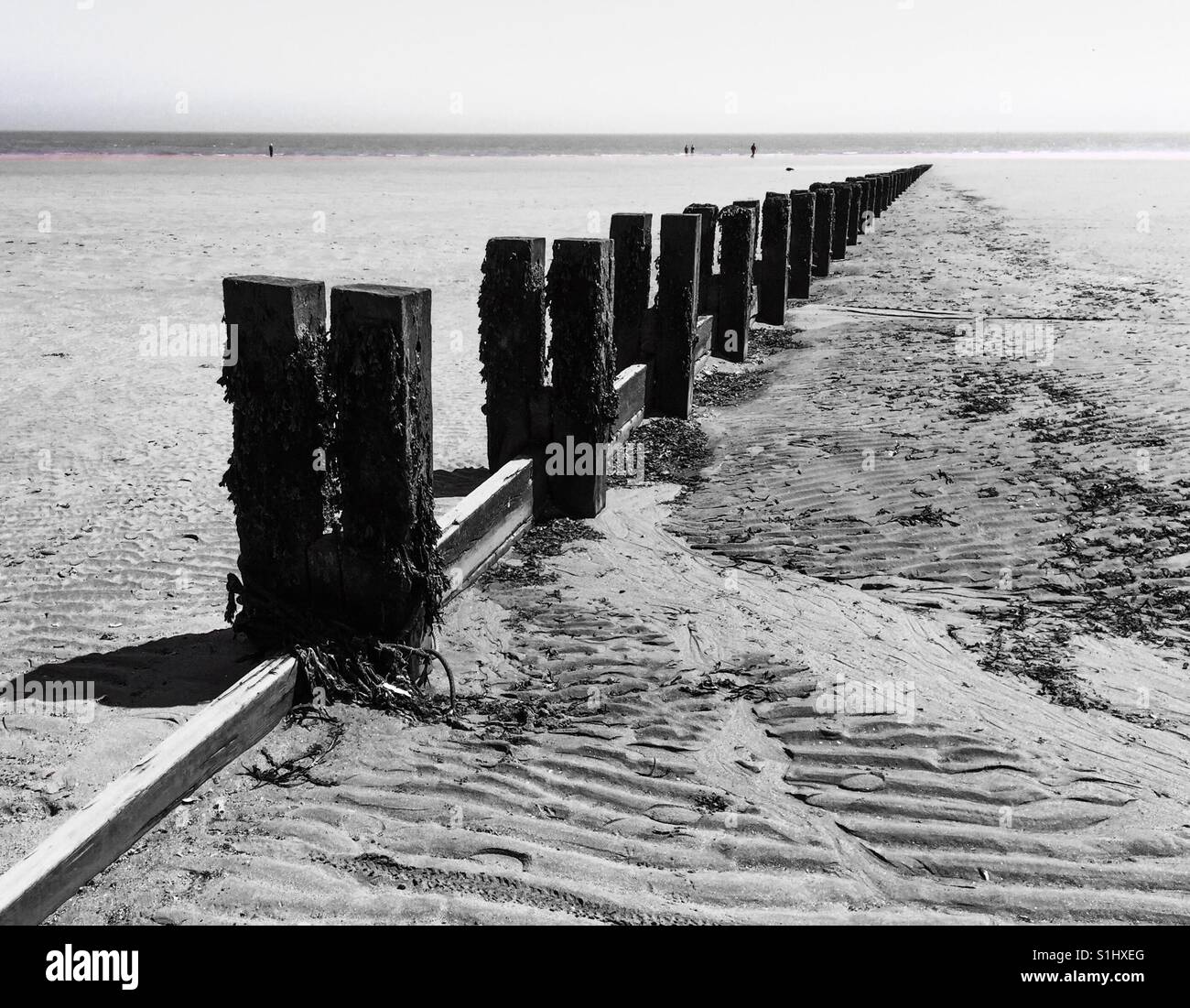 Plage de Bridlington Banque D'Images