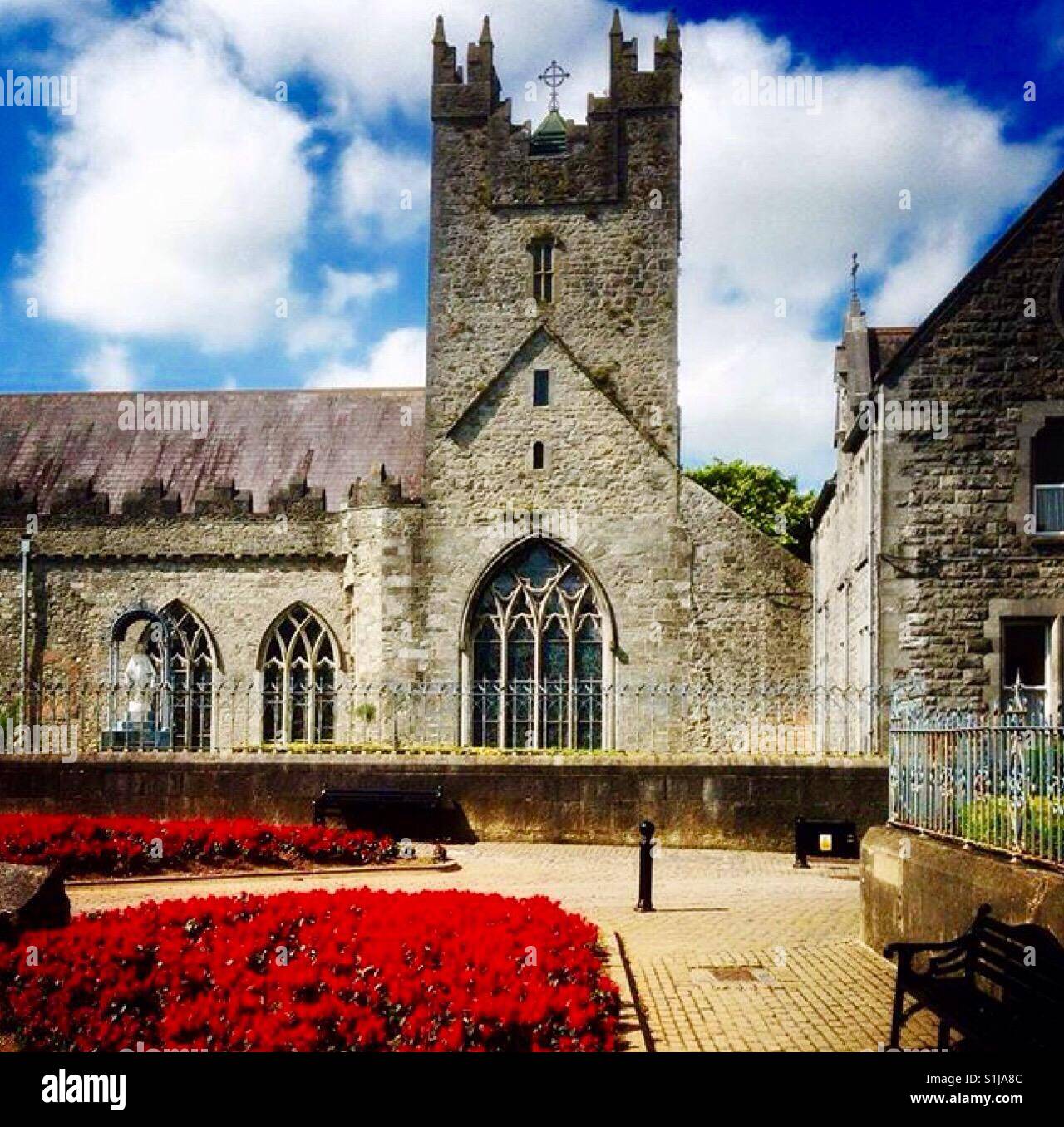 Architecture historique en Irlande Banque D'Images