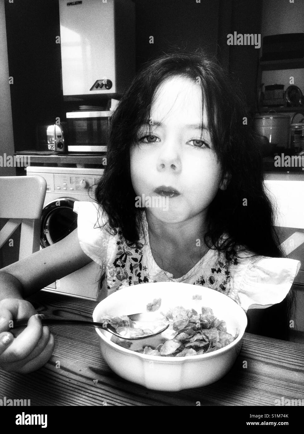 Cornflake girl Banque D'Images