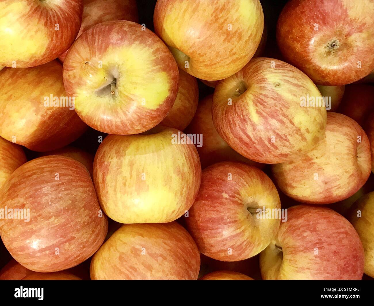 Pommes. - Image de stock capturée avec un smartphone