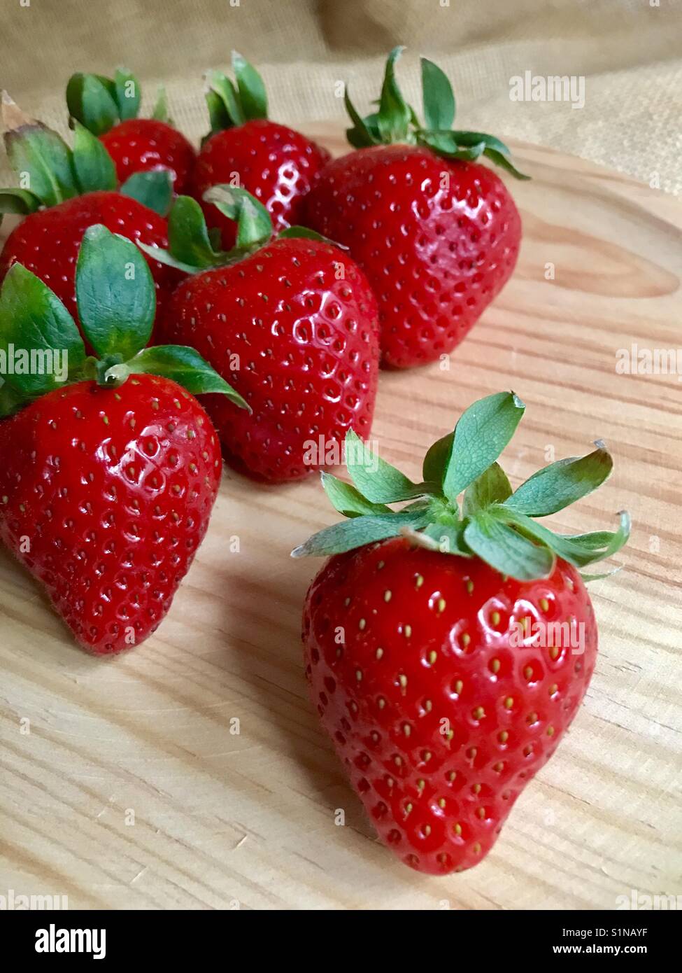 Fraises - Image de stock capturée avec un smartphone