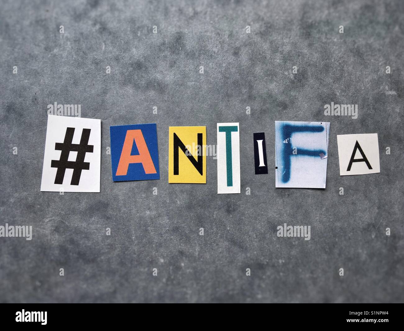 Antifa Banque D'Images