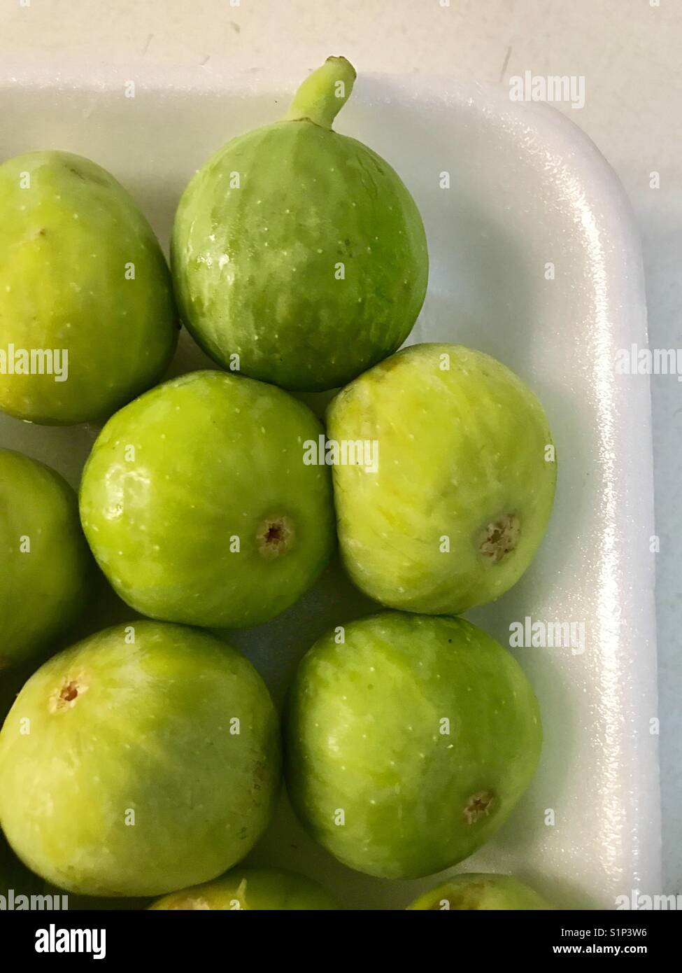 Figues vertes. - Image de stock capturée avec un smartphone