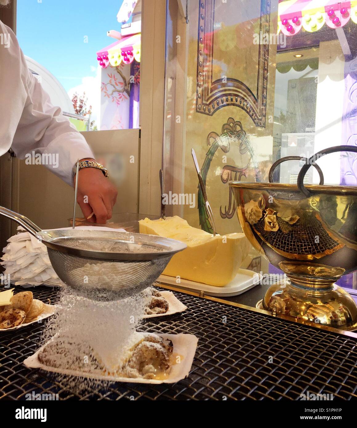 Poffertjes ! - Image de stock capturée avec un smartphone