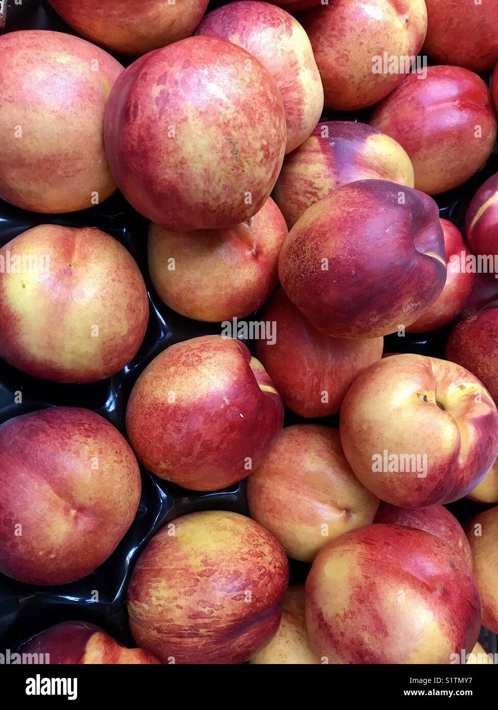 Pommes mûres - Image de stock capturée avec un smartphone