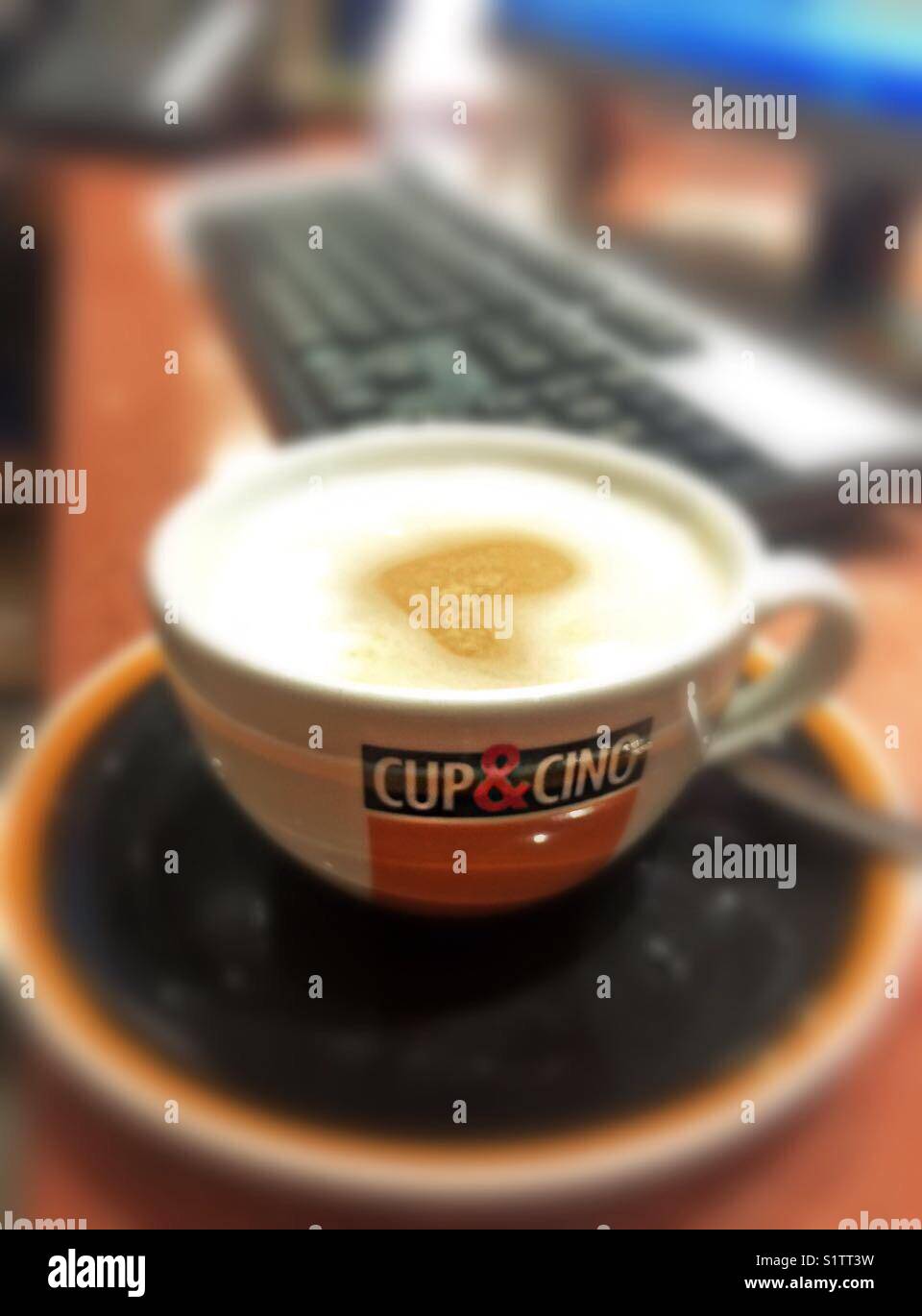 Temps de café ! - Image de stock capturée avec un smartphone