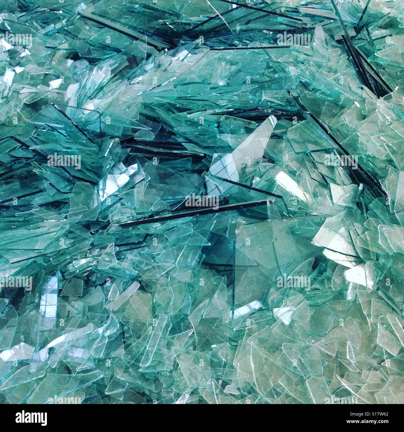 Fractured glass Banque de photographies et d’images à haute résolution Alamy