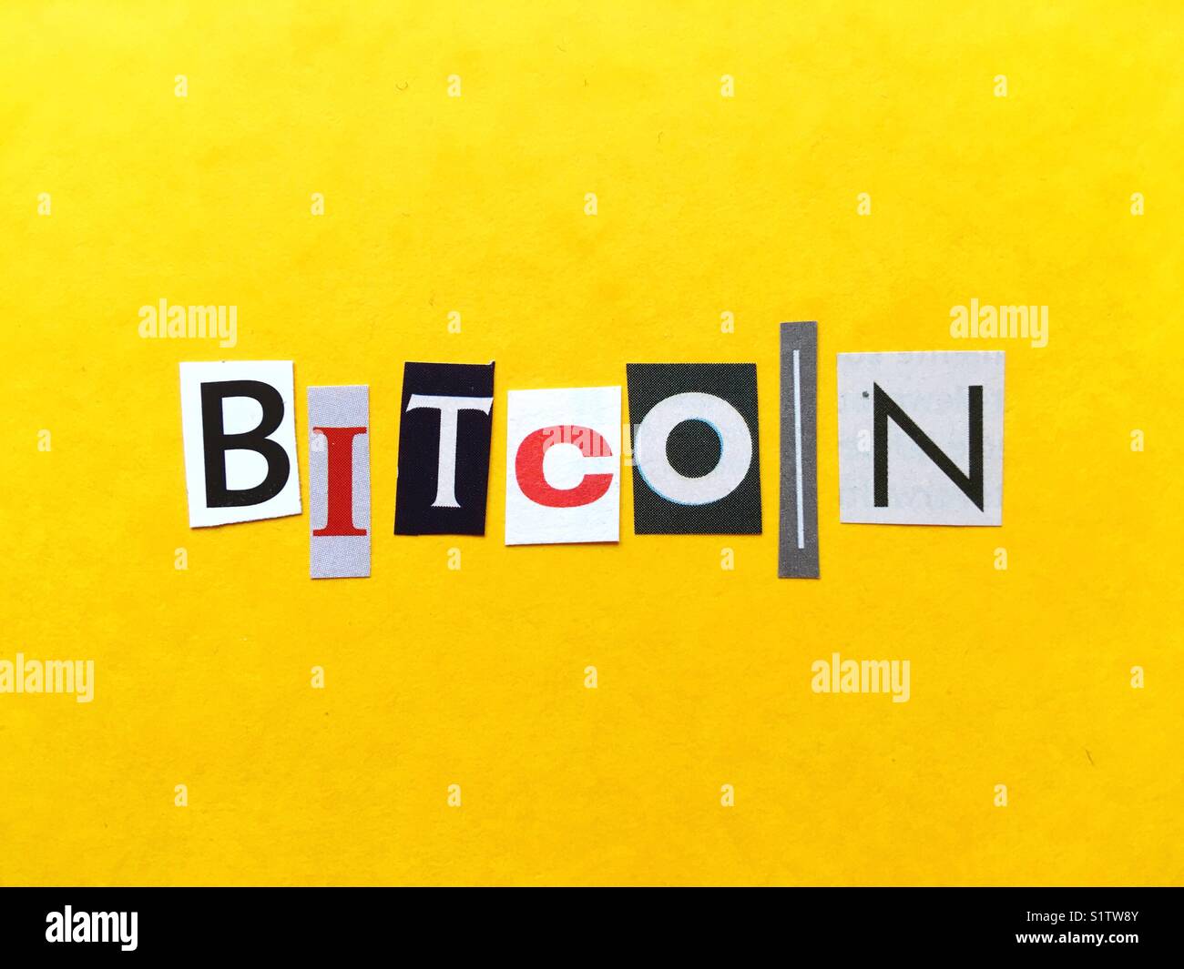 Bitcoin Banque D'Images