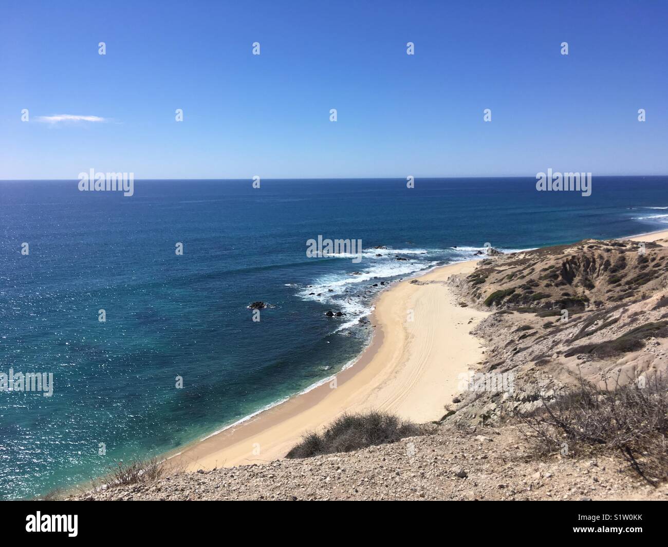 East Cape Road, Baja California Sur Banque D'Images