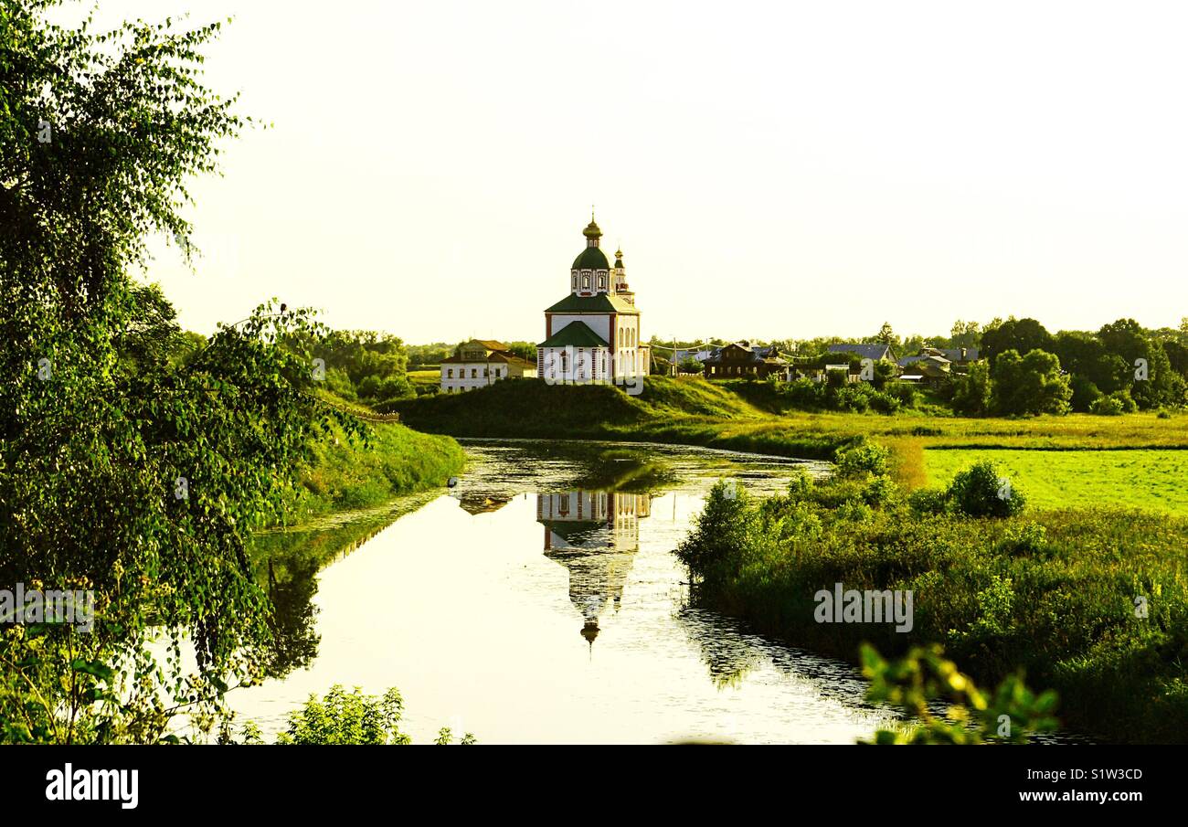 Matin d'été Banque D'Images