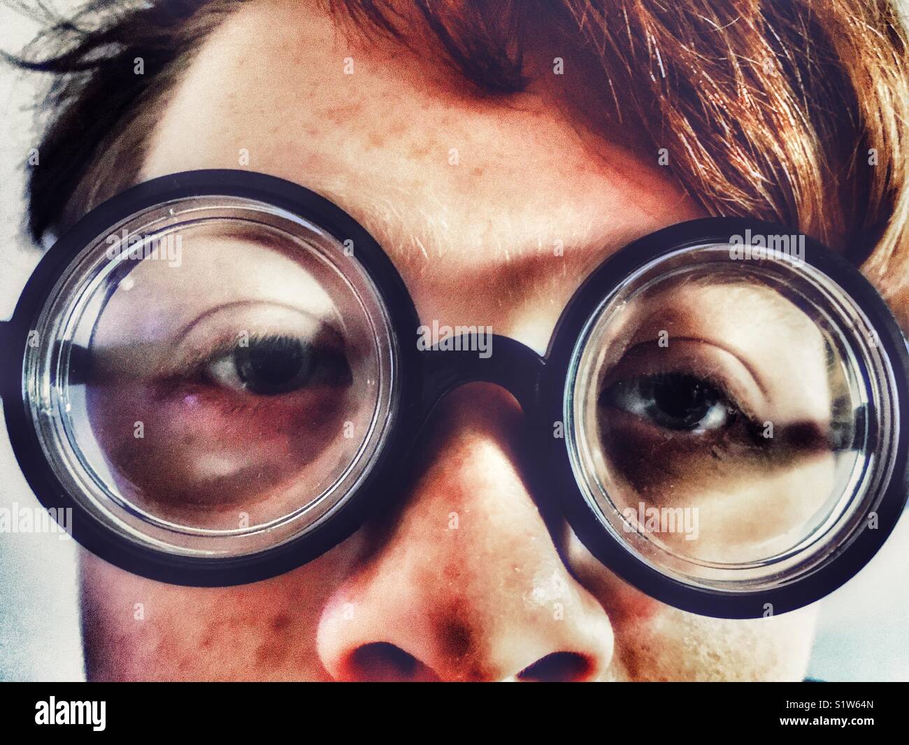 Myope Banque D'Images