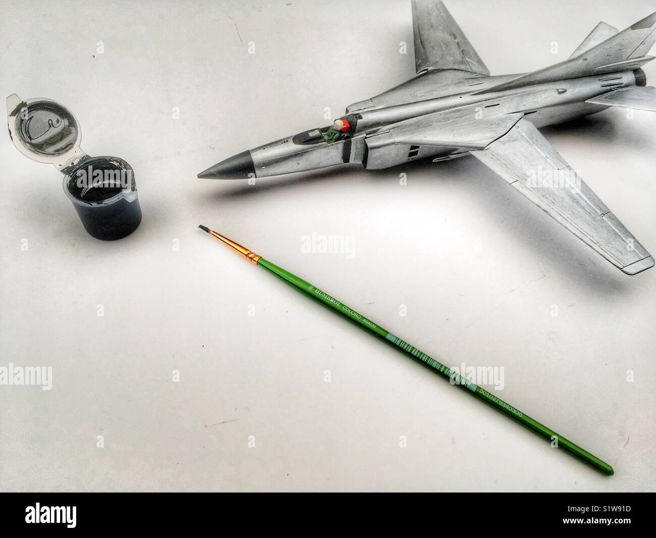 Guerre froide Mig - Image de stock capturée avec un smartphone