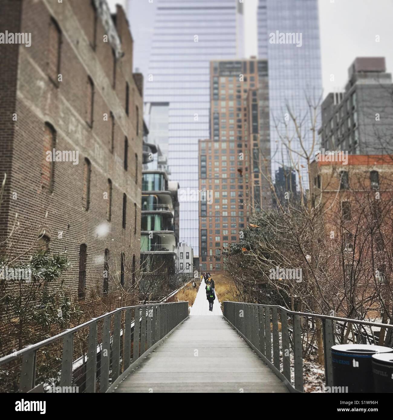 Ligne haute, New York - Image de stock capturée avec un smartphone